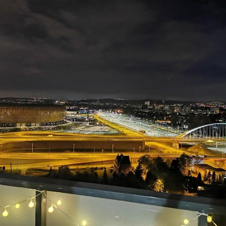 Apartament Przy Bursztynowym Stadionie Gdańsk Exterior foto