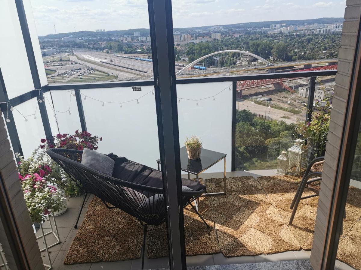 Apartament Przy Bursztynowym Stadionie Gdańsk Exterior foto